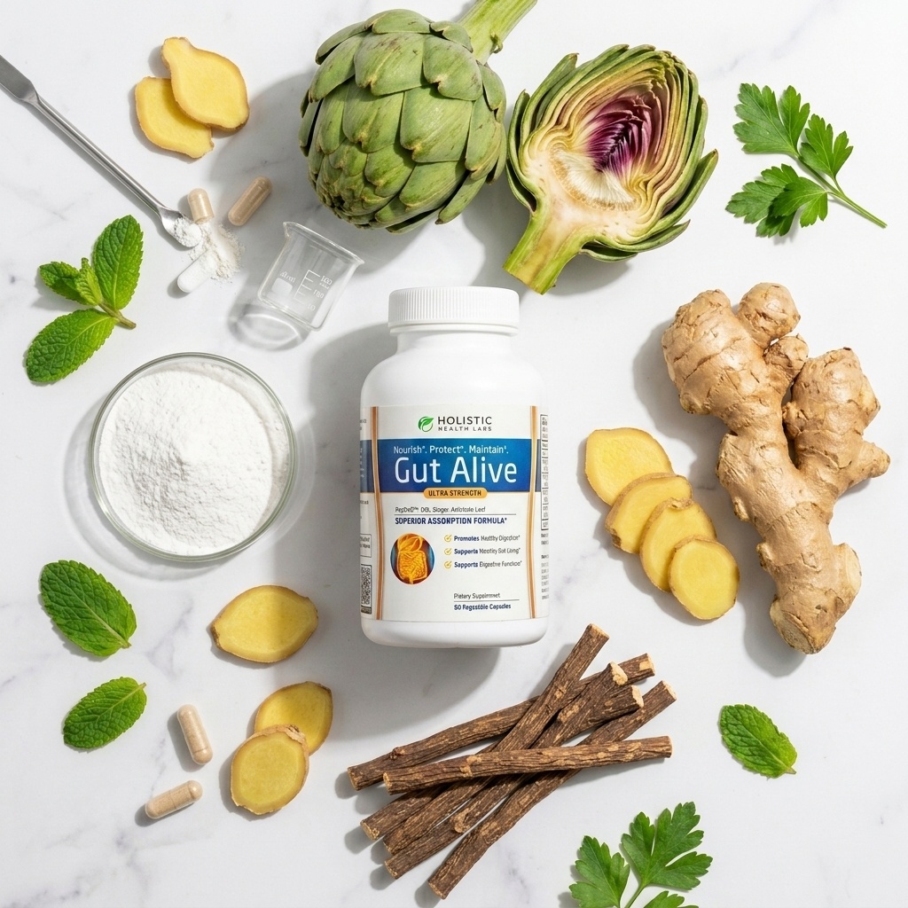 Natural digestive health ingredients