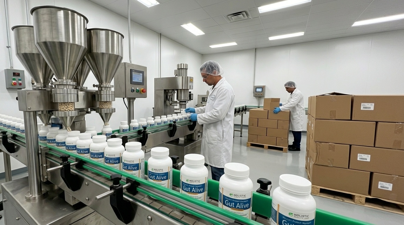 GMP certified manufacturing facility